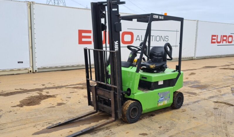 Clark CEM16S Forklifts For Auction: Leeds, UK – 30th April, 1st, 2nd & 3rd May 25