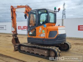 2013 Doosan DX80R 6 Ton+ Excavators For Auction: Leeds, UK – 30th April, 1st, 2nd & 3rd May 25 full
