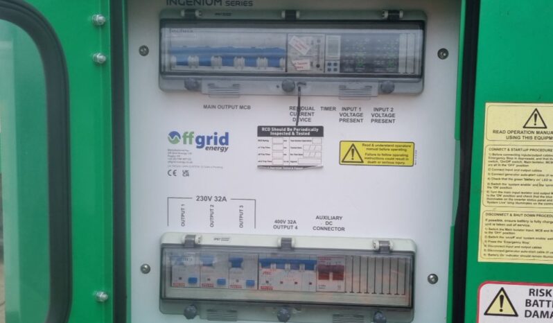 2021 Off Grid Ingenium LX 45/90 Generators For Auction: Leeds, UK – 30th April, 1st, 2nd & 3rd May 25 full