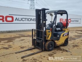 CAT GP18N Forklifts For Auction: Leeds, UK – 30th April, 1st, 2nd & 3rd May 25