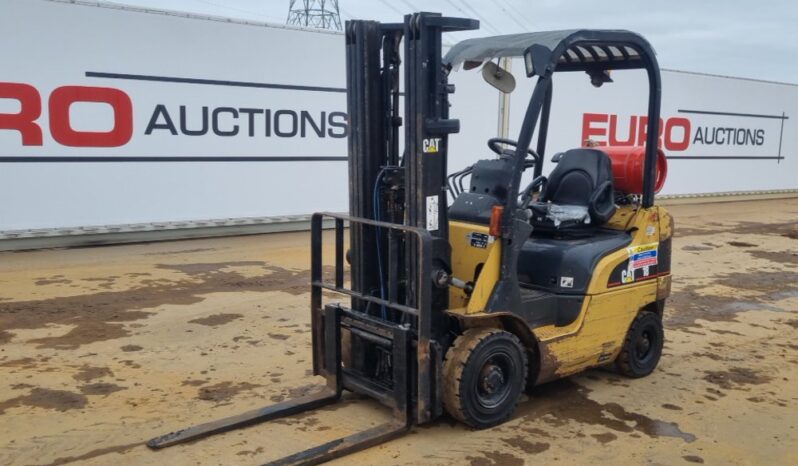 CAT GP18N Forklifts For Auction: Leeds, UK – 30th April, 1st, 2nd & 3rd May 25