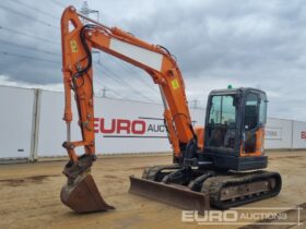 2013 Doosan DX80R 6 Ton+ Excavators For Auction: Leeds, UK – 30th April, 1st, 2nd & 3rd May 25