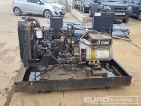 SDMO Generator, 4 Cylinder Engine Generators For Auction: Leeds, UK – 30th April, 1st, 2nd & 3rd May 25 full