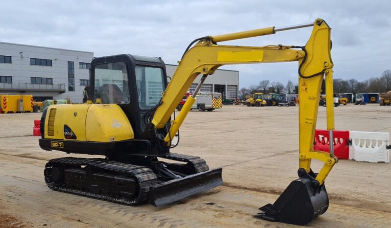 Hyundai R60-7 6 Ton+ Excavators For Auction: Leeds, UK – 30th April, 1st, 2nd & 3rd May 25 full