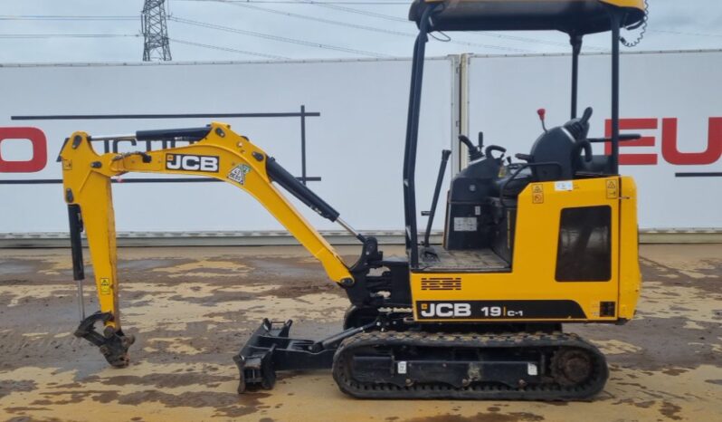 2022 JCB 19C-1 Mini Excavators For Auction: Leeds, UK – 30th April, 1st, 2nd & 3rd May 25 full