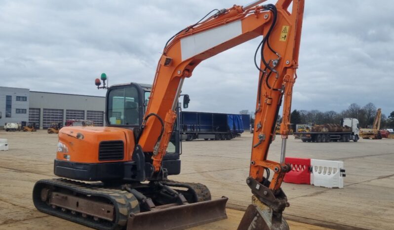 2013 Doosan DX80R 6 Ton+ Excavators For Auction: Leeds, UK – 30th April, 1st, 2nd & 3rd May 25 full