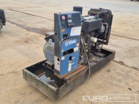 SDMO Generator, 4 Cylinder Engine Generators For Auction: Leeds, UK – 30th April, 1st, 2nd & 3rd May 25 full