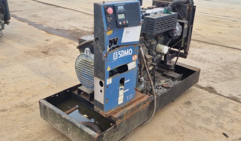 SDMO Generator, 4 Cylinder Engine Generators For Auction: Leeds, UK – 30th April, 1st, 2nd & 3rd May 25 full