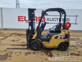 CAT GP18N Forklifts For Auction: Leeds, UK – 30th April, 1st, 2nd & 3rd May 25 full