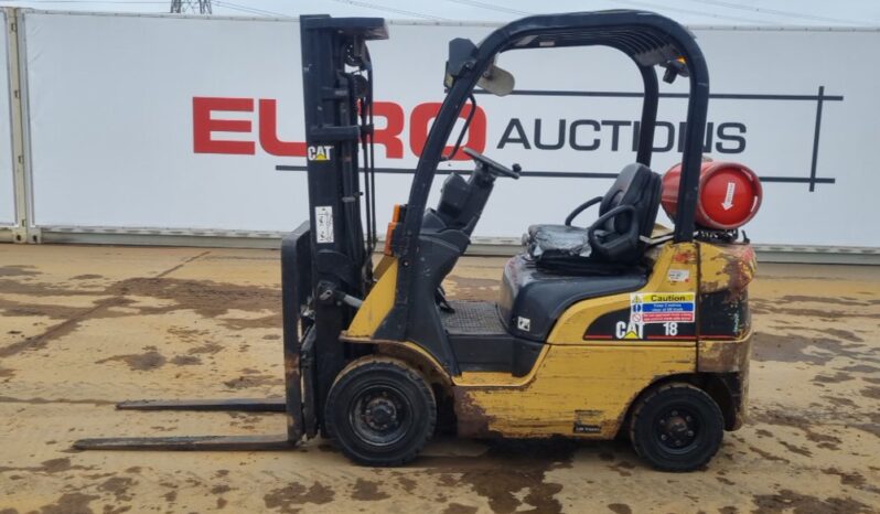 CAT GP18N Forklifts For Auction: Leeds, UK – 30th April, 1st, 2nd & 3rd May 25 full