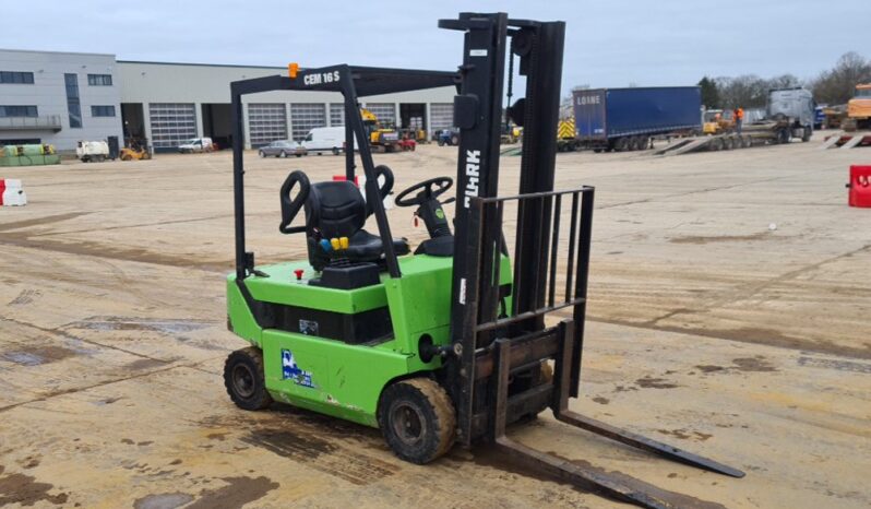 Clark CEM16S Forklifts For Auction: Leeds, UK – 30th April, 1st, 2nd & 3rd May 25 full
