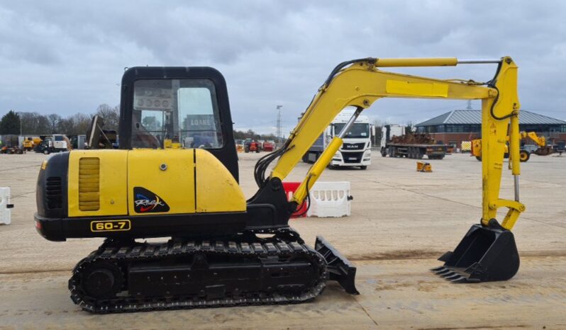 Hyundai R60-7 6 Ton+ Excavators For Auction: Leeds, UK – 30th April, 1st, 2nd & 3rd May 25 full