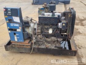 SDMO Generator, 4 Cylinder Engine Generators For Auction: Leeds, UK – 30th April, 1st, 2nd & 3rd May 25 full