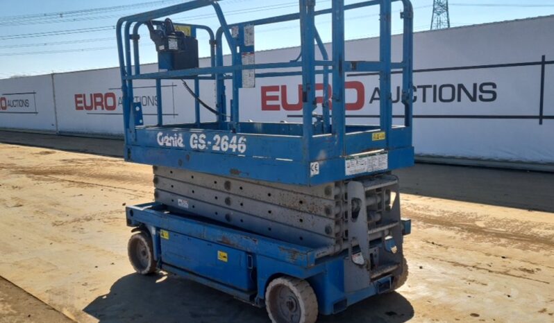 Genie GS2646 Manlifts For Auction: Leeds, UK – 30th April, 1st, 2nd & 3rd May 25 full