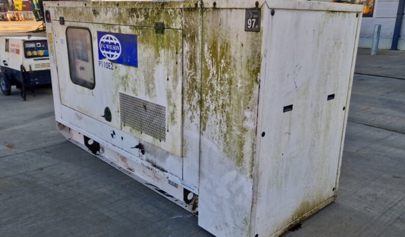 FG Wilson P110E2 Generators For Auction: Leeds, UK – 30th April, 1st, 2nd & 3rd May 25 full