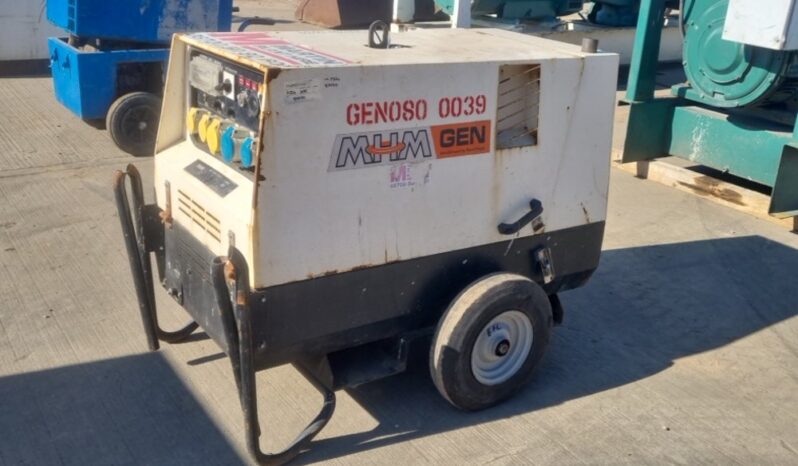 MHM 6kVA Generator, Kubota Engine Generators For Auction: Leeds, UK – 30th April, 1st, 2nd & 3rd May 25 full