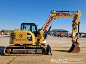 2019 CAT 308E2CR 6 Ton+ Excavators For Auction: Leeds, UK – 30th April, 1st, 2nd & 3rd May 25 full