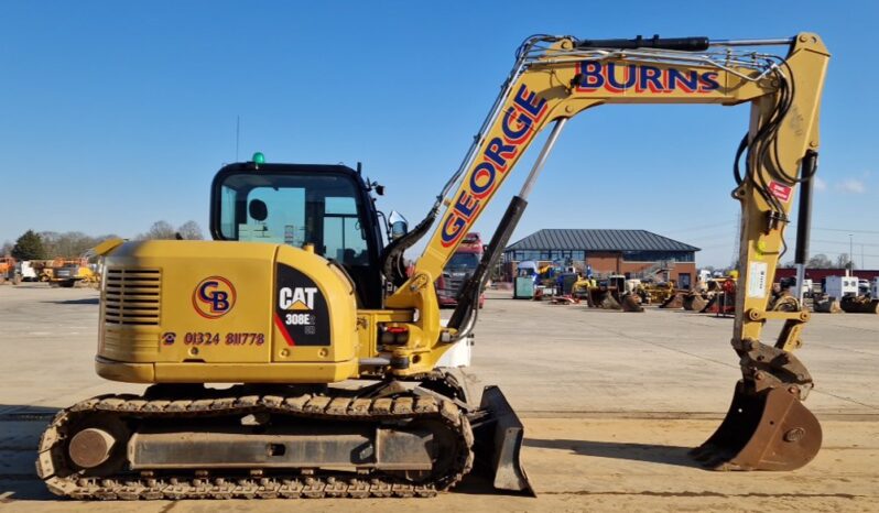 2019 CAT 308E2CR 6 Ton+ Excavators For Auction: Leeds, UK – 30th April, 1st, 2nd & 3rd May 25 full