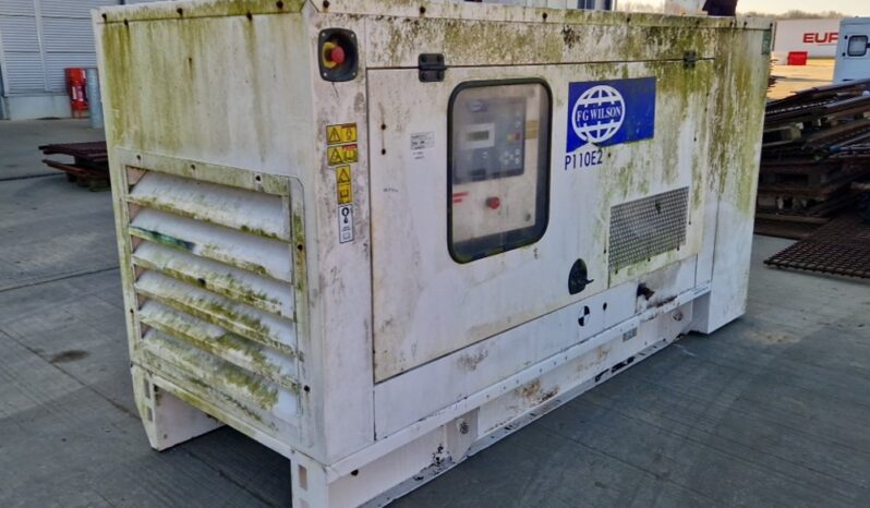 FG Wilson P110E2 Generators For Auction: Leeds, UK – 30th April, 1st, 2nd & 3rd May 25