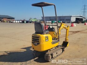 Komatsu PC09-1 Micro Excavators For Auction: Leeds, UK – 30th April, 1st, 2nd & 3rd May 25 full