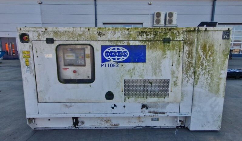 FG Wilson P110E2 Generators For Auction: Leeds, UK – 30th April, 1st, 2nd & 3rd May 25 full