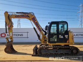 2019 CAT 308E2CR 6 Ton+ Excavators For Auction: Leeds, UK – 30th April, 1st, 2nd & 3rd May 25 full