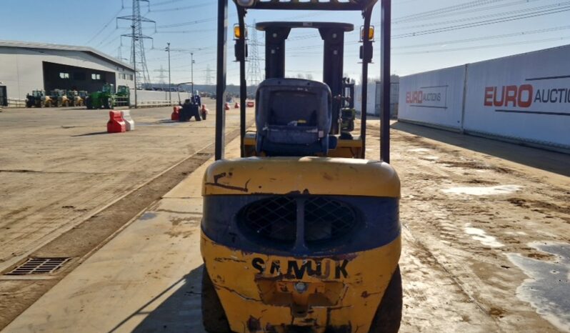 2019 Samuk FD25T Forklifts For Auction: Leeds, UK – 30th April, 1st, 2nd & 3rd May 25 full