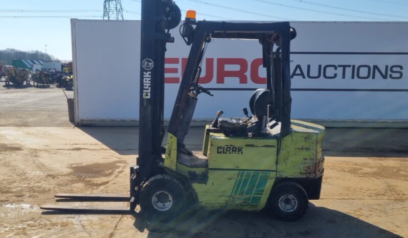 Clark DPM20S Forklifts For Auction: Leeds, UK – 30th April, 1st, 2nd & 3rd May 25 full