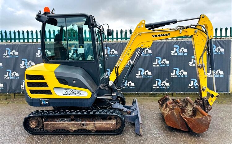 2017 Yanmar SV26 Excavator full