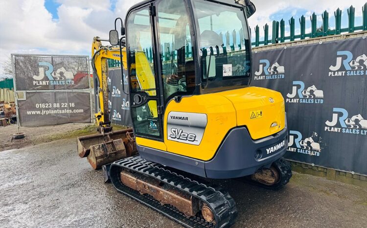 2017 Yanmar SV26 Excavator full