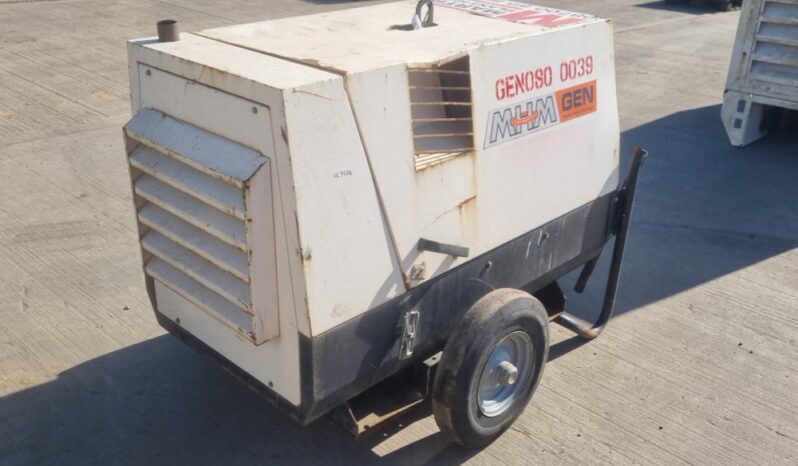 MHM 6kVA Generator, Kubota Engine Generators For Auction: Leeds, UK – 30th April, 1st, 2nd & 3rd May 25