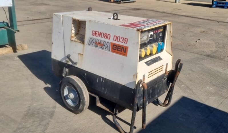 MHM 6kVA Generator, Kubota Engine Generators For Auction: Leeds, UK – 30th April, 1st, 2nd & 3rd May 25 full