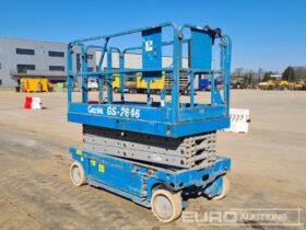 Genie GS2646 Manlifts For Auction: Leeds, UK – 30th April, 1st, 2nd & 3rd May 25 full
