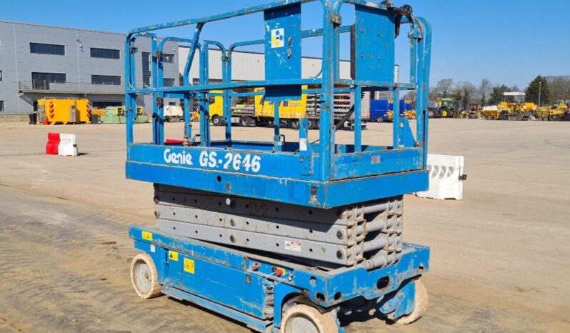 Genie GS2646 Manlifts For Auction: Leeds, UK – 30th April, 1st, 2nd & 3rd May 25 full