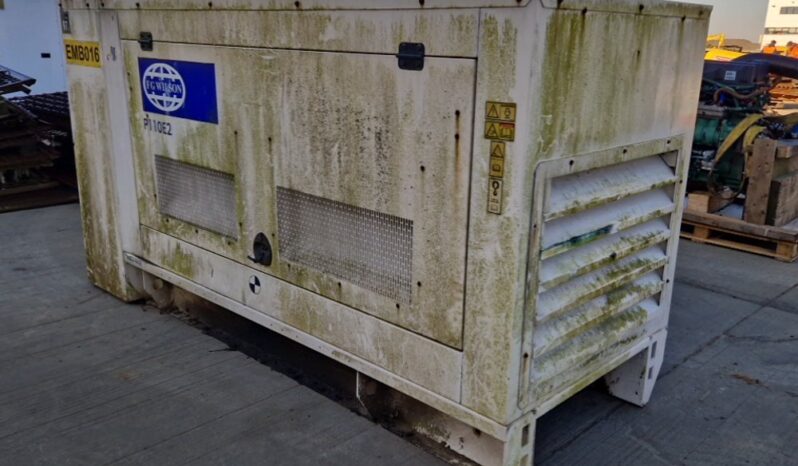 FG Wilson P110E2 Generators For Auction: Leeds, UK – 30th April, 1st, 2nd & 3rd May 25 full