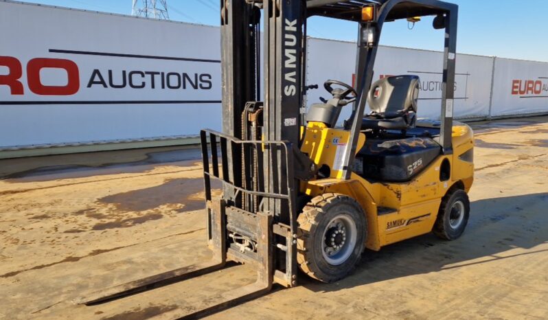 2019 Samuk FD25T Forklifts For Auction: Leeds, UK – 30th April, 1st, 2nd & 3rd May 25