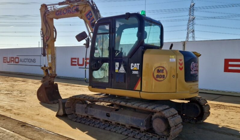 2019 CAT 308E2CR 6 Ton+ Excavators For Auction: Leeds, UK – 30th April, 1st, 2nd & 3rd May 25 full