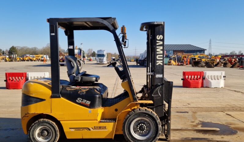 2019 Samuk FD25T Forklifts For Auction: Leeds, UK – 30th April, 1st, 2nd & 3rd May 25 full