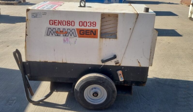 MHM 6kVA Generator, Kubota Engine Generators For Auction: Leeds, UK – 30th April, 1st, 2nd & 3rd May 25 full