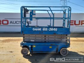 Genie GS2646 Manlifts For Auction: Leeds, UK – 30th April, 1st, 2nd & 3rd May 25 full