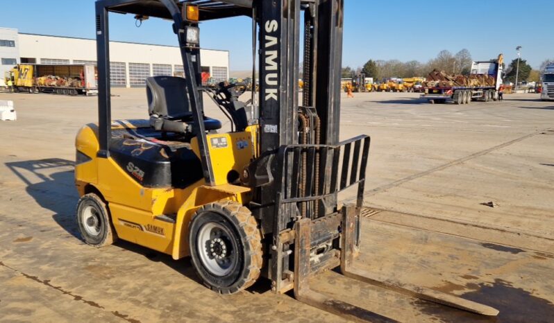 2019 Samuk FD25T Forklifts For Auction: Leeds, UK – 30th April, 1st, 2nd & 3rd May 25 full