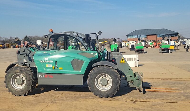 2022 Kramer KT276 Telehandlers For Auction: Leeds, UK – 30th April, 1st, 2nd & 3rd May 25 full