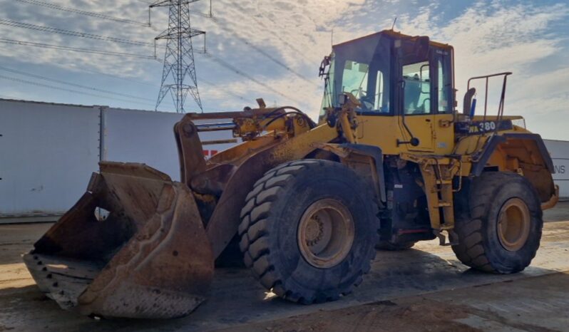 Komatsu WA380 Wheeled Loaders For Auction: Leeds, UK – 30th April, 1st, 2nd & 3rd May 25