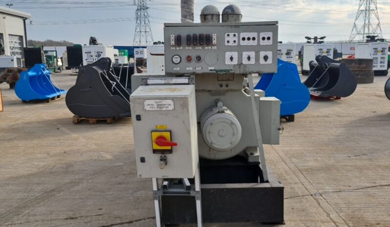 Electric construction 125kVA Generator, 6 Cylinder Engine Generators For Auction: Leeds, UK – 30th April, 1st, 2nd & 3rd May 25 full