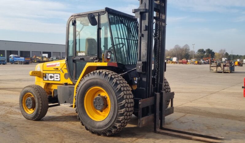 2014 JCB 926 Rough Terrain Forklifts For Auction: Leeds, UK – 30th April, 1st, 2nd & 3rd May 25 full