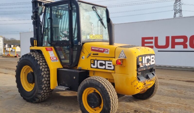 2014 JCB 926 Rough Terrain Forklifts For Auction: Leeds, UK – 30th April, 1st, 2nd & 3rd May 25 full