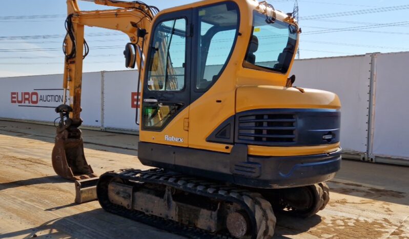 2015 Hyundai R55-9A Mini Excavators For Auction: Leeds, UK – 30th April, 1st, 2nd & 3rd May 25 full