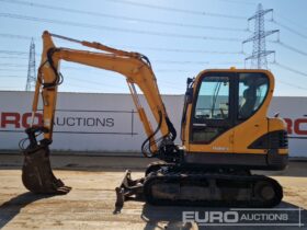 2015 Hyundai R55-9A Mini Excavators For Auction: Leeds, UK – 30th April, 1st, 2nd & 3rd May 25 full