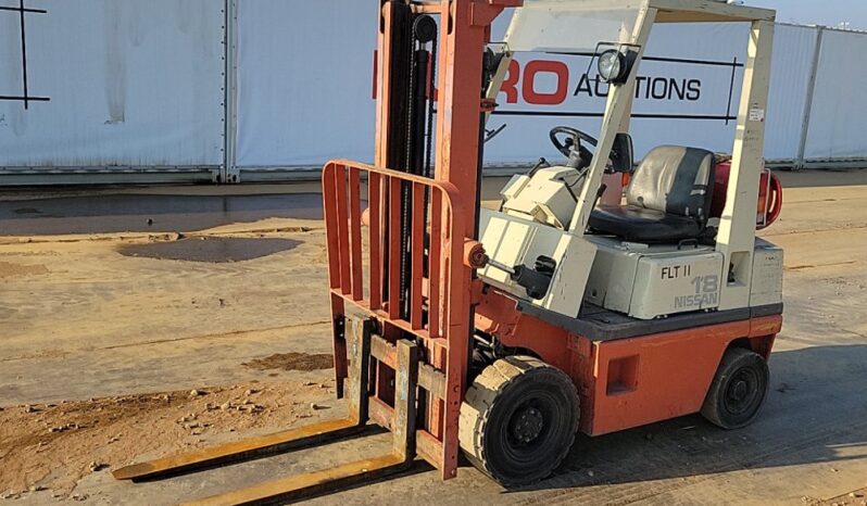 Nissan PH01A18U Forklifts For Auction: Leeds, UK – 30th April, 1st, 2nd & 3rd May 25