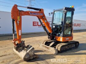 2022 Hitachi ZX26U-6 CLR Mini Excavators For Auction: Leeds, UK – 30th April, 1st, 2nd & 3rd May 25